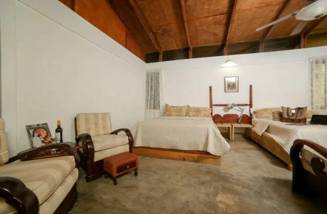 Rancho Olivier Jarabacoa habitacion 2 cama
